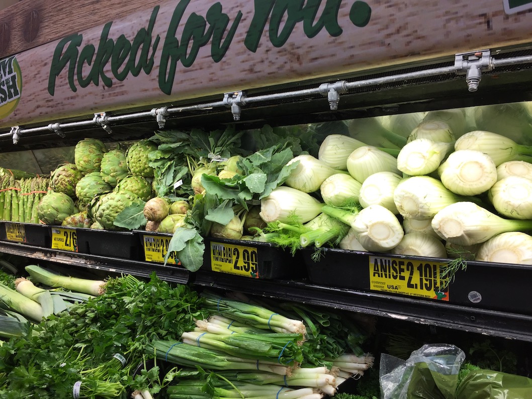 spring veggies store